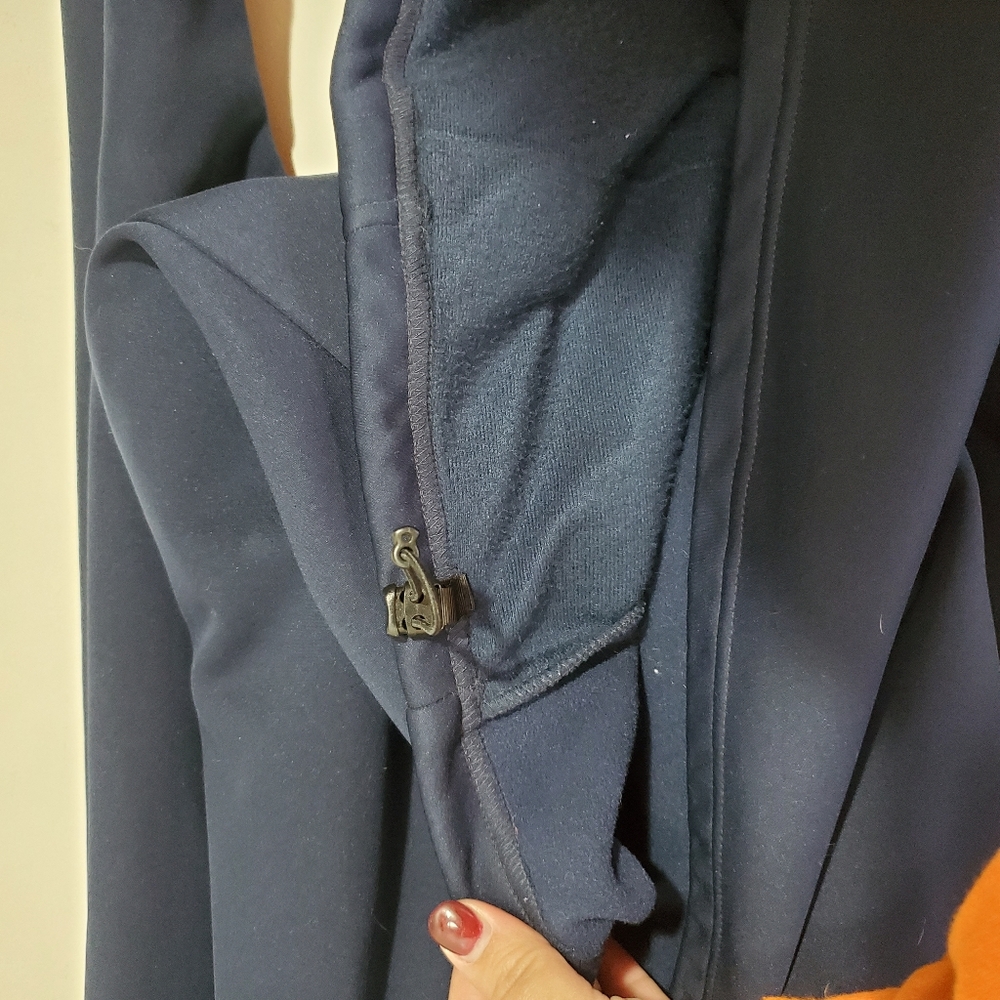 Columbia Interchange Soft Shell Jacket Navy Blue … - image 4